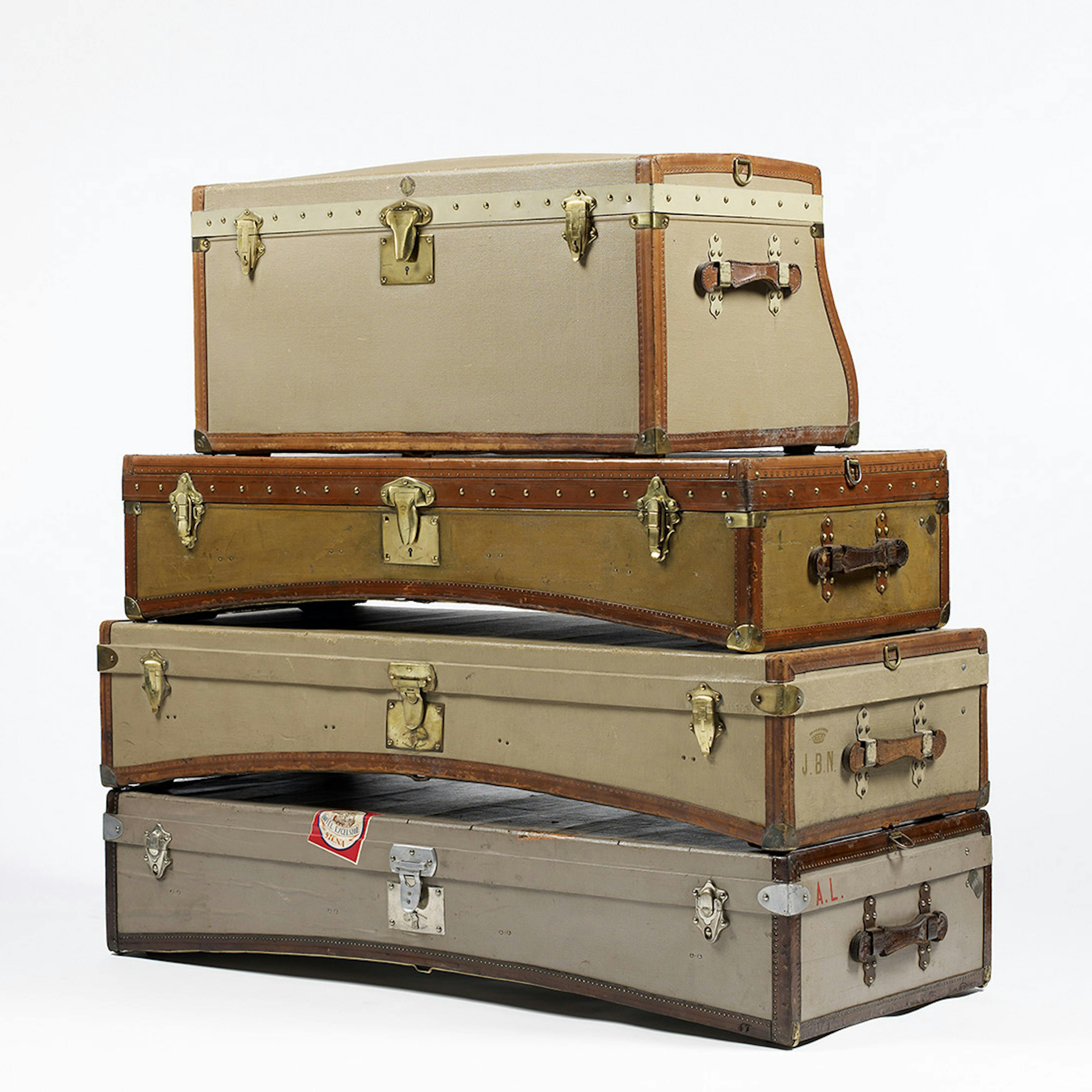 Bauli Limousine vintage – Brevettati da MOYNAT nel 1902 © Archivi Moynat
