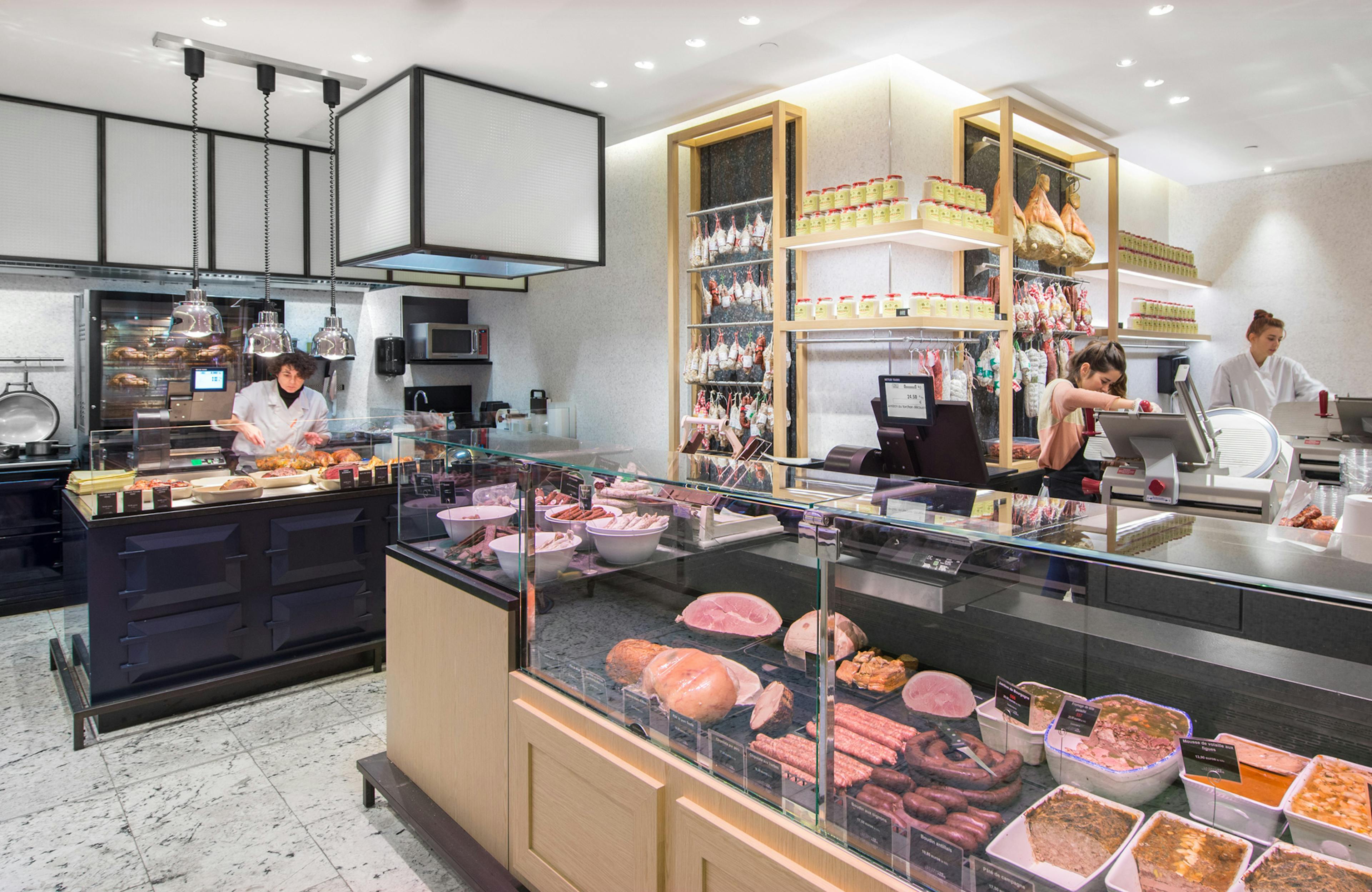 La Grande Épicerie de Paris: the Deli Counter.