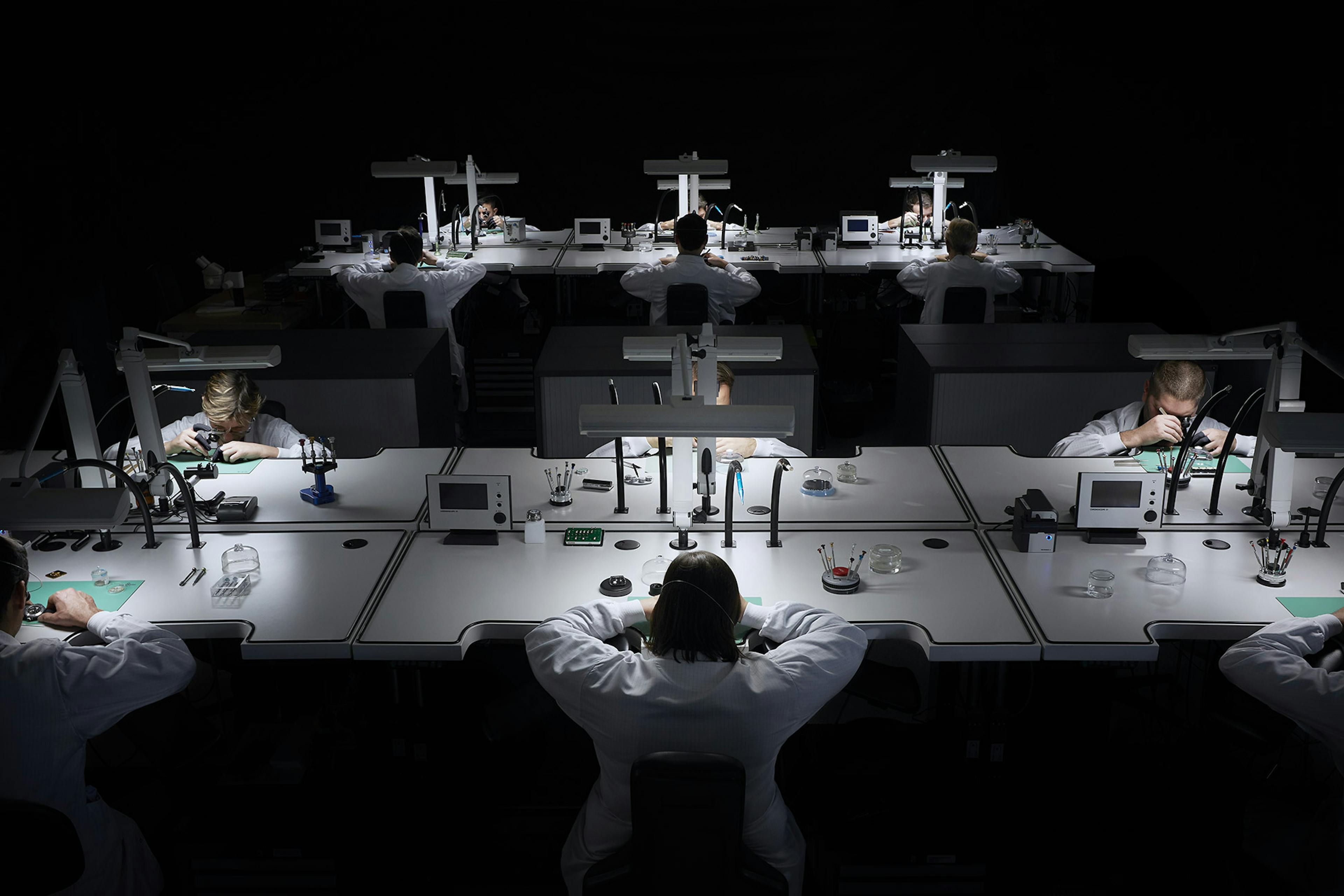 Grandes Complications workshop // Département des Grandes Complications © Hublot
