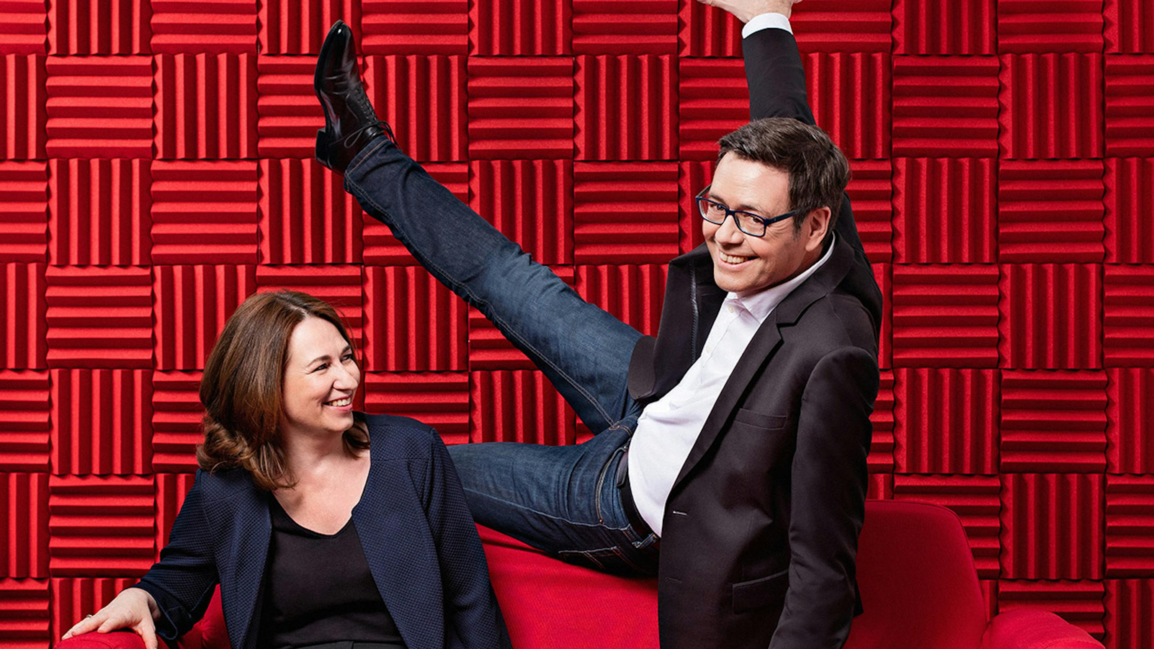 Laure Mézan and Jean-Michel Dhuez.