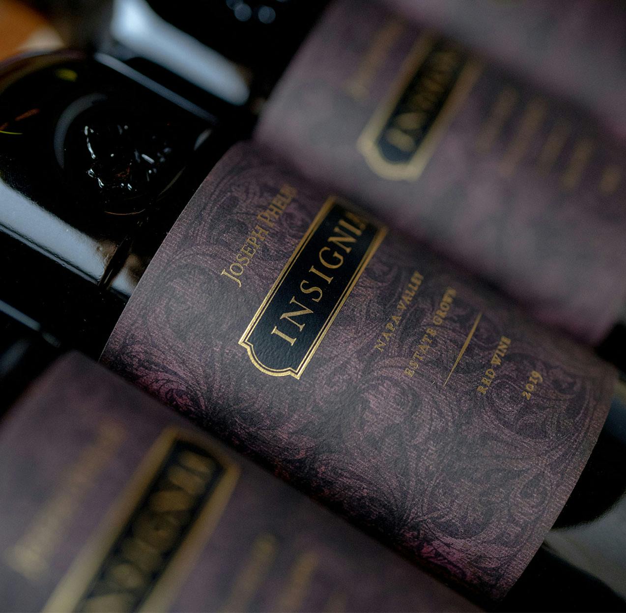 L’iconica cuvée Insignia di Joseph Phelps © Briana Marie Photography